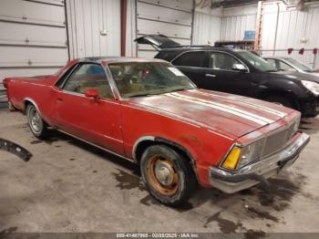  Salvage Chevrolet El Camino