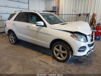  Salvage Mercedes-Benz GLE