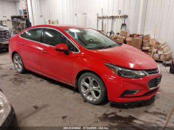  Salvage Chevrolet Cruze