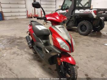  Salvage Taizhou Zhougneng Flyscooter 150