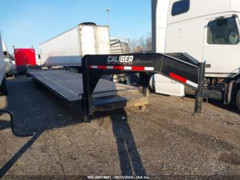  Salvage Caliber Gooseneck Trailer