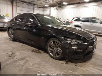  Salvage INFINITI Q50