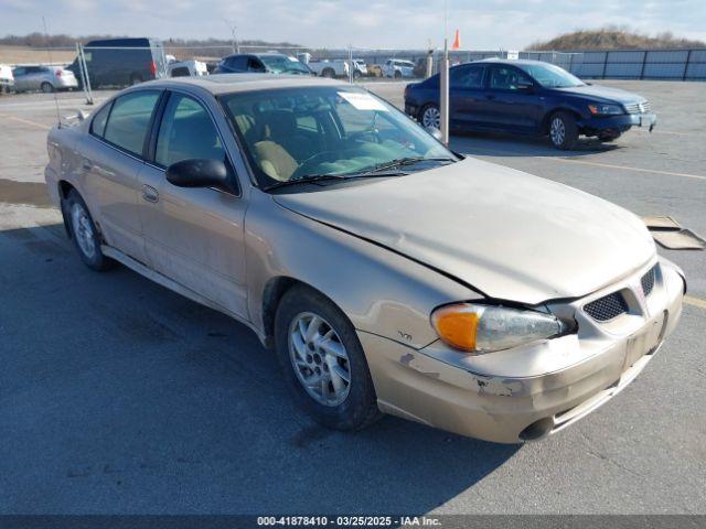  Salvage Pontiac Grand Am