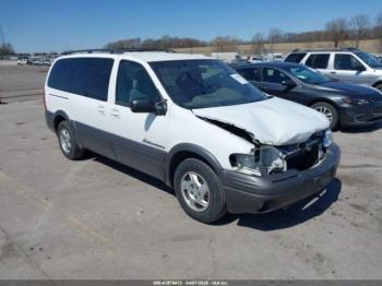  Salvage Pontiac Montana