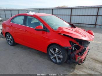  Salvage Chevrolet Sonic