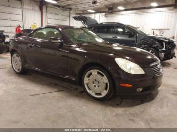  Salvage Lexus Sc