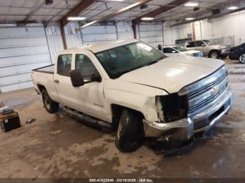 Salvage Chevrolet Silverado 2500
