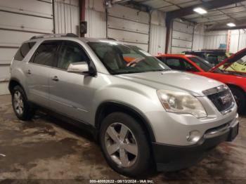  Salvage GMC Acadia