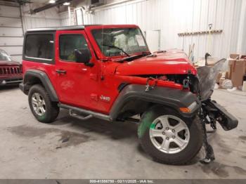  Salvage Jeep Wrangler