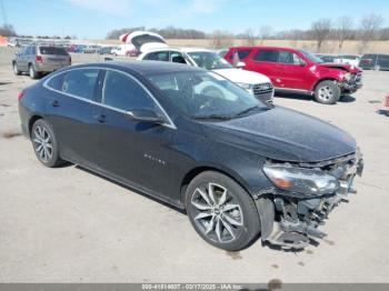  Salvage Chevrolet Malibu