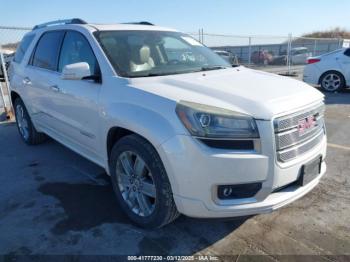  Salvage GMC Acadia