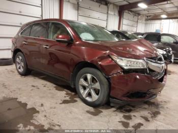  Salvage Acura MDX