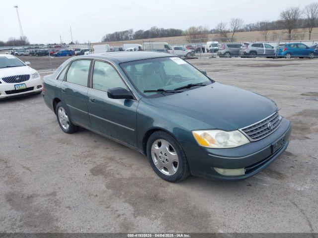  Salvage Toyota Avalon