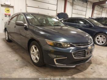  Salvage Chevrolet Malibu