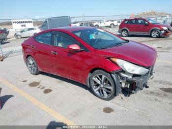  Salvage Hyundai ELANTRA