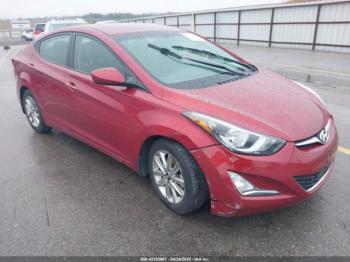  Salvage Hyundai ELANTRA