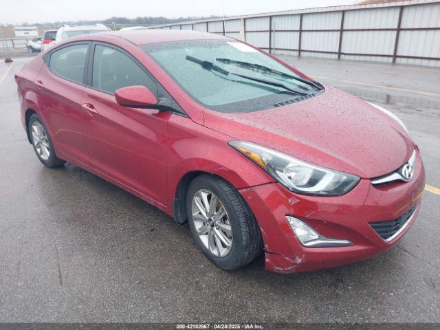  Salvage Hyundai ELANTRA