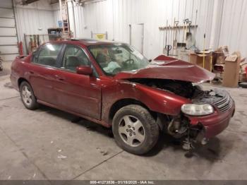  Salvage Chevrolet Malibu