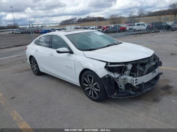  Salvage Chevrolet Malibu