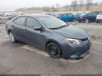  Salvage Toyota Corolla