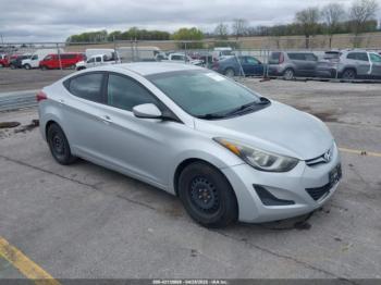  Salvage Hyundai ELANTRA