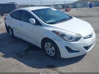  Salvage Hyundai ELANTRA