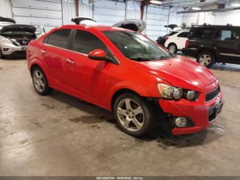  Salvage Chevrolet Sonic