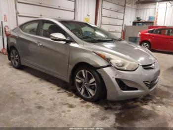  Salvage Hyundai ELANTRA
