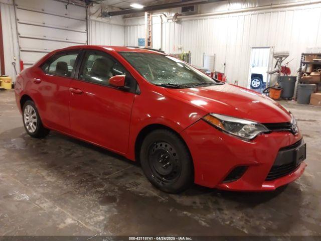  Salvage Toyota Corolla