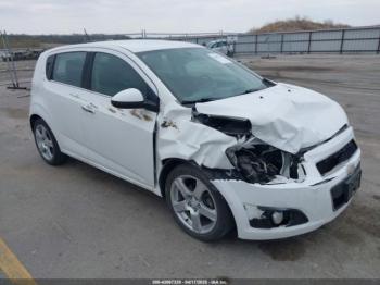 Salvage Chevrolet Sonic