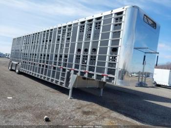  Salvage Wilson Trailer Co Livestock Trailer