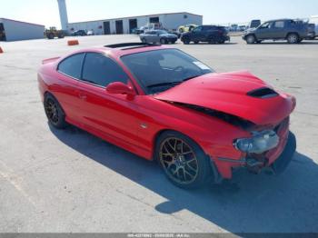  Salvage Pontiac GTO