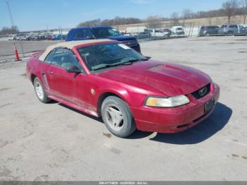  Salvage Ford Mustang