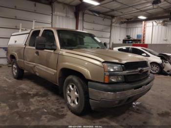  Salvage Chevrolet Silverado 1500