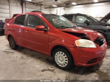  Salvage Chevrolet Aveo