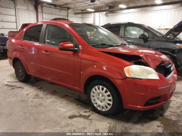  Salvage Chevrolet Aveo