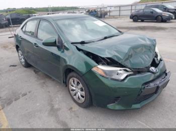  Salvage Toyota Corolla