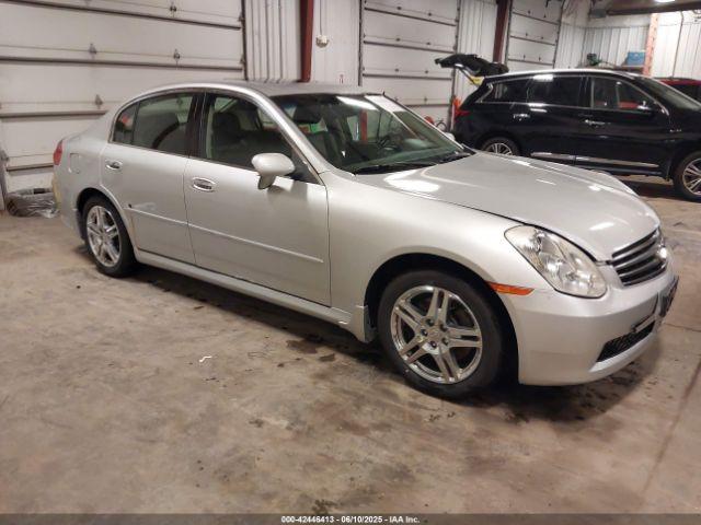  Salvage INFINITI G35x