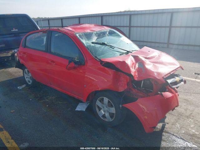  Salvage Chevrolet Aveo