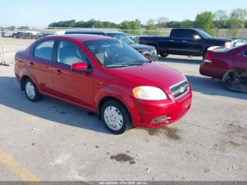  Salvage Chevrolet Aveo