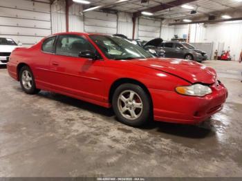  Salvage Chevrolet Monte Carlo