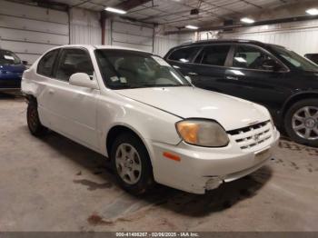  Salvage Hyundai ACCENT