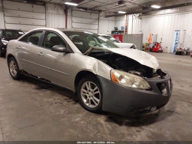  Salvage Pontiac G6
