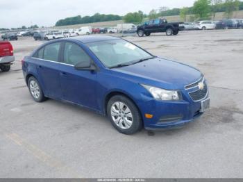  Salvage Chevrolet Cruze