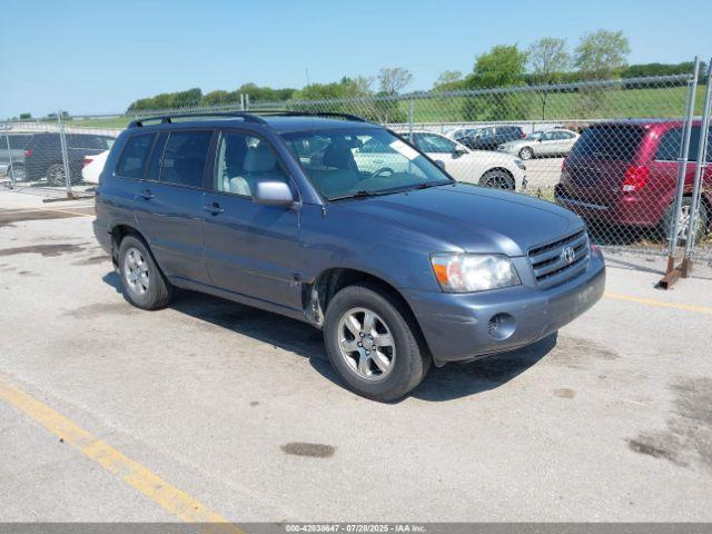  Salvage Toyota Highlander
