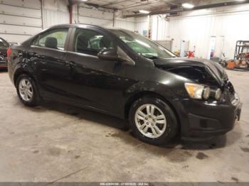  Salvage Chevrolet Sonic