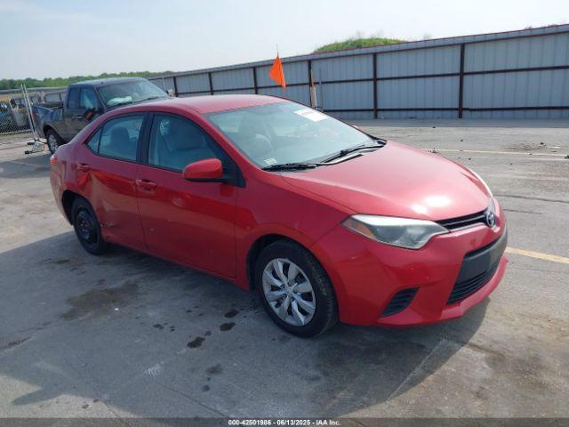  Salvage Toyota Corolla