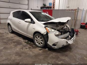  Salvage Toyota Prius c