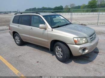 Salvage Toyota Highlander
