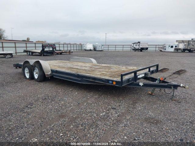  Salvage Pj Trailers 7x20 Utility Trailer